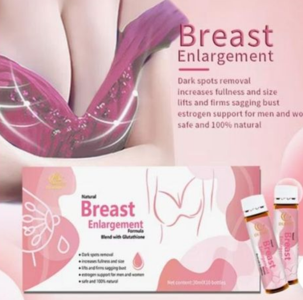 Duozi Natural Breast Enlargement Drink With Glutathione 30ml x 10 Bottles