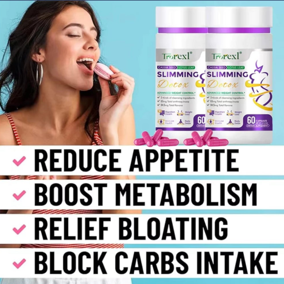 Trorexl Slimming Detox, 60 Capsules