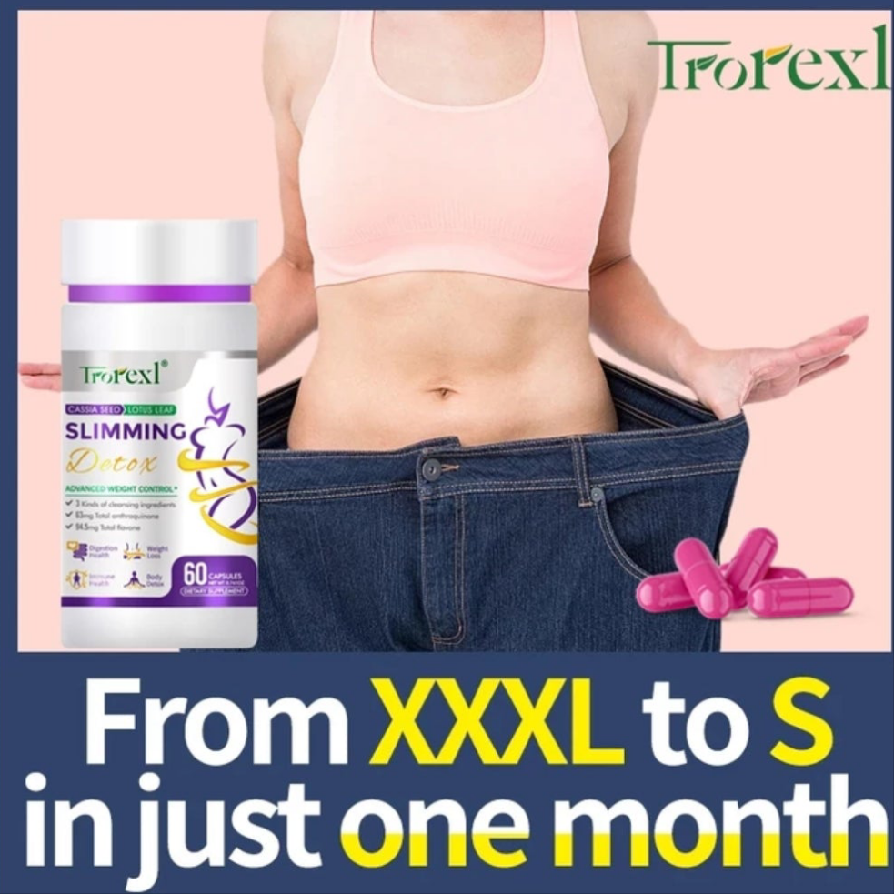 Trorexl Slimming Detox, 60 Capsules