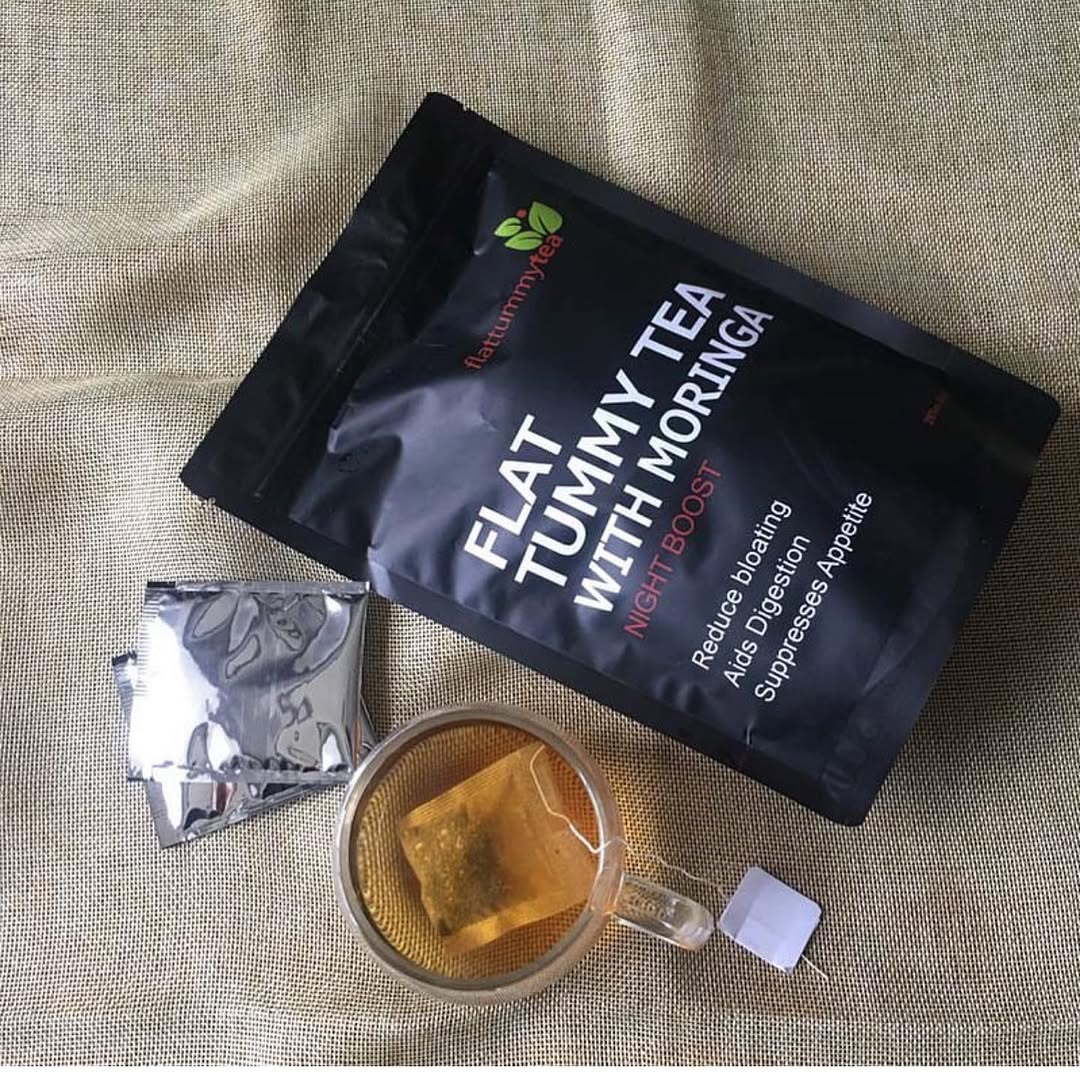 Flat Tummy Tea with Moringa, 28 Bags