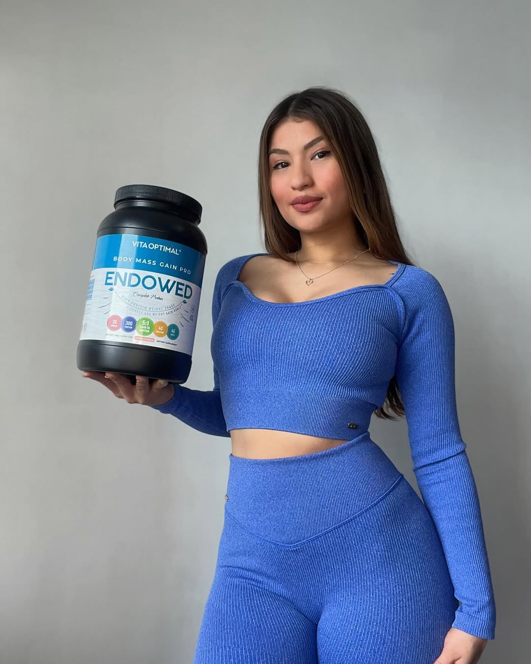 ENDOWED Body Mass Gain Pro - Complete Whey Protein Weight Shake, 1.65Kg