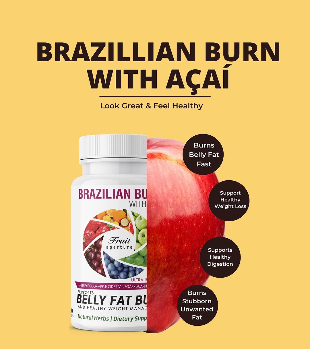 Fruit Aperture Brazilian Burn with Acai, 120 Capsules