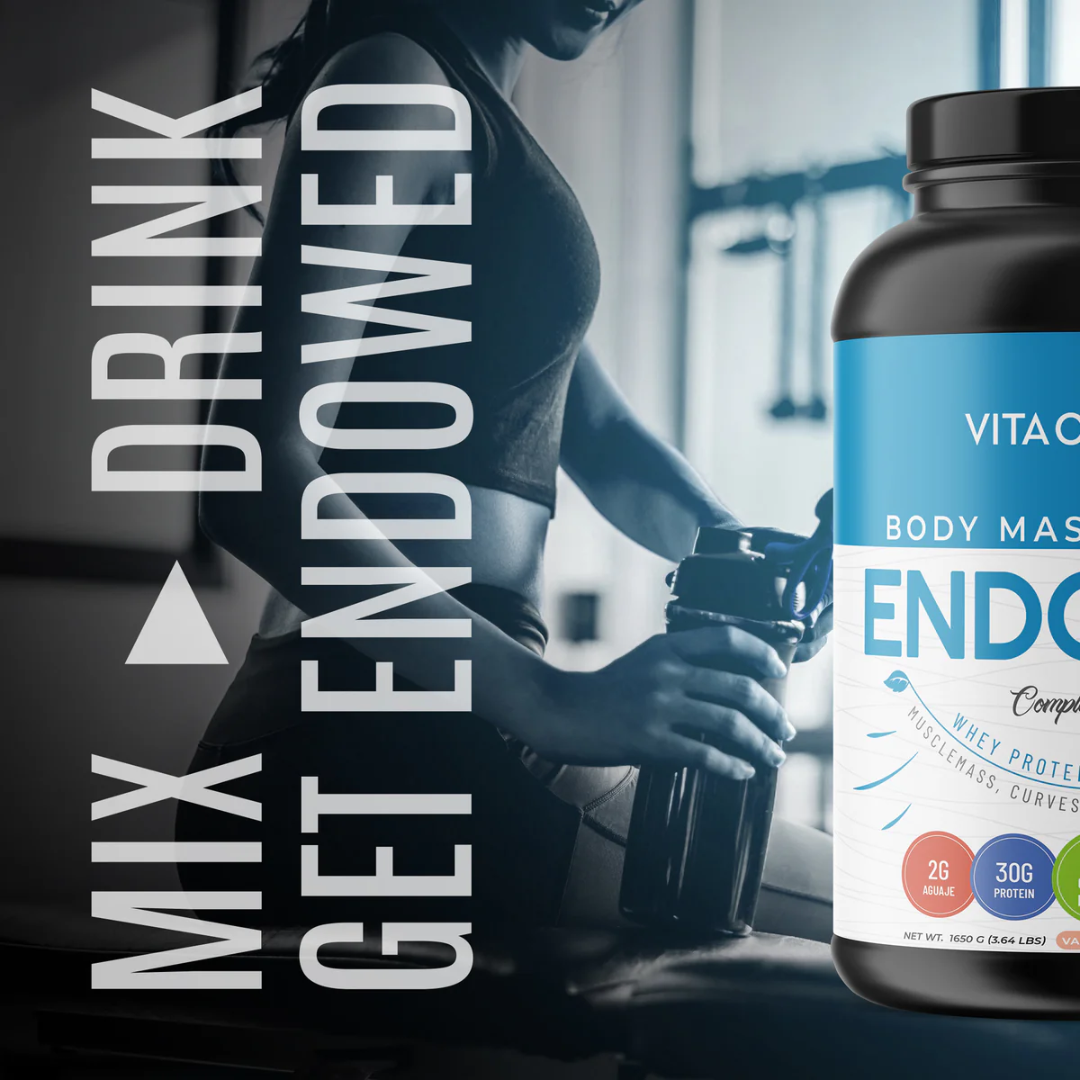ENDOWED Body Mass Gain Pro - Complete Whey Protein Weight Shake, 1.65Kg