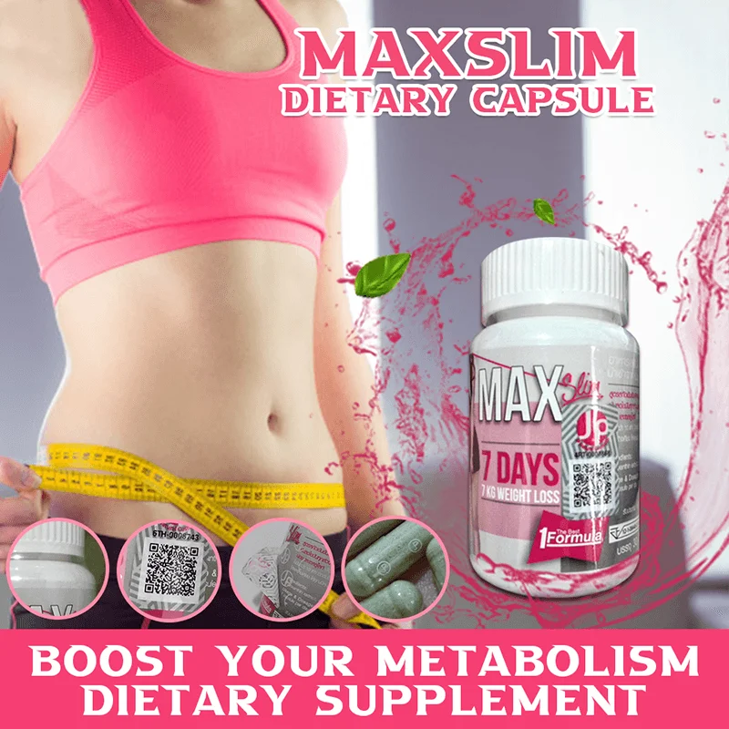 Max Slim 7days, 30 Capsules