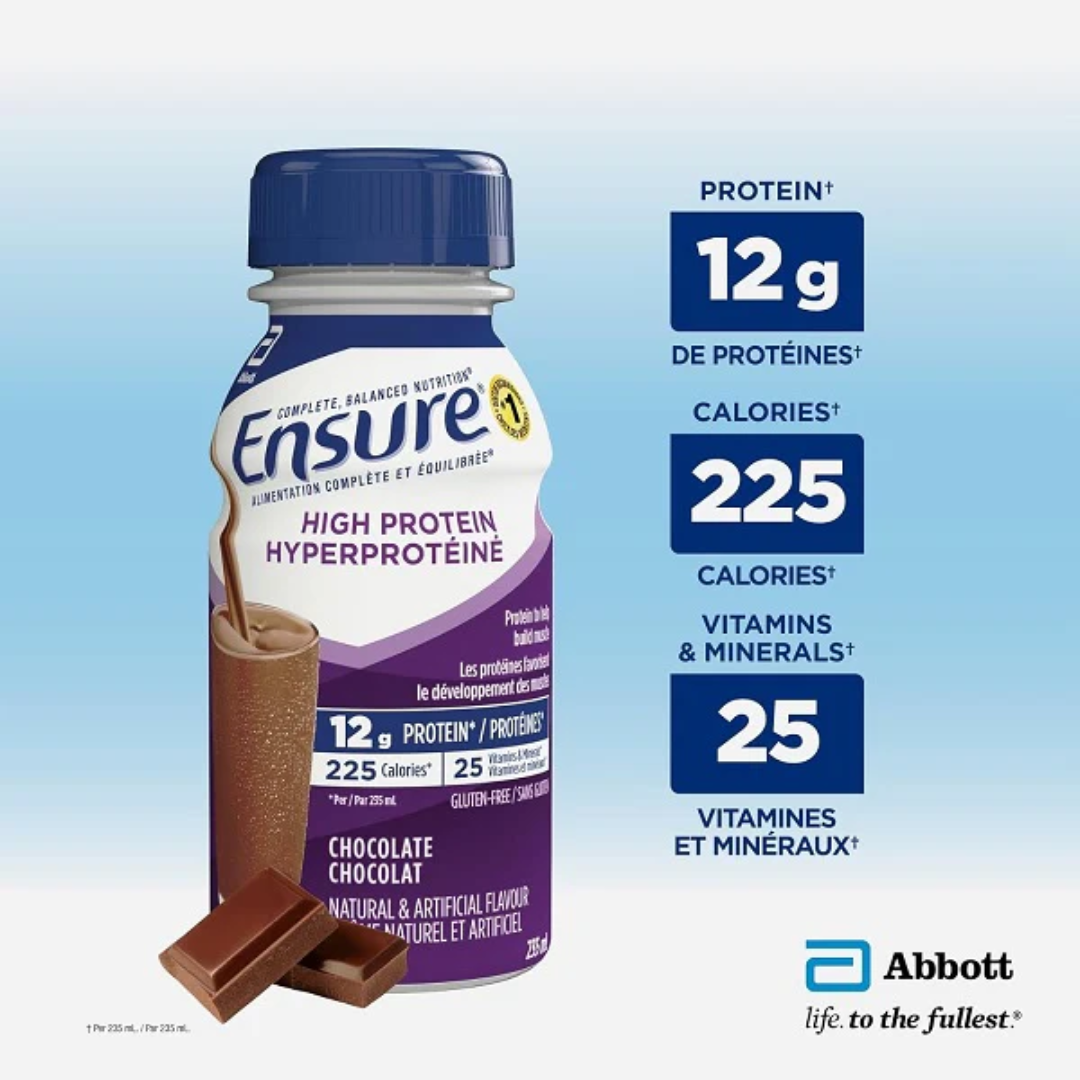 ENSURE® High Protein Chocolate Nutrition Shake , 237Ml