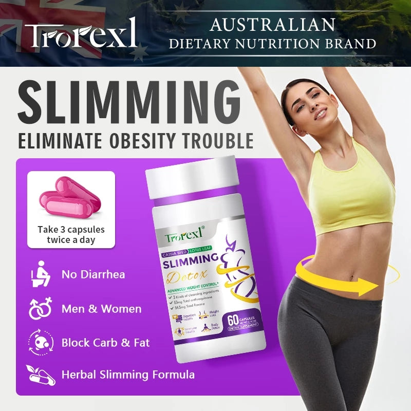Trorexl Slimming Detox, 60 Capsules