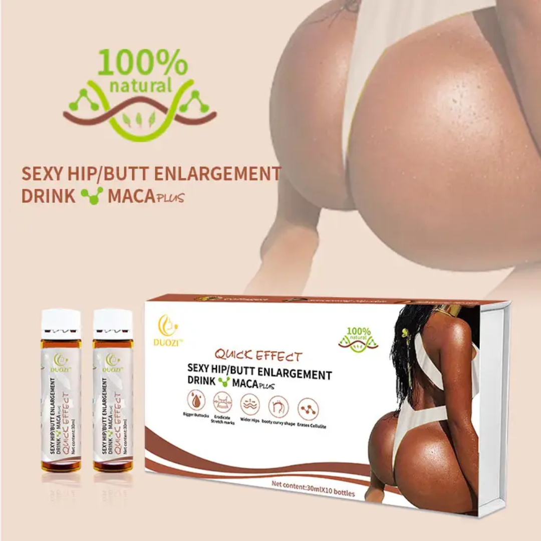 Duozi Quick Effect Sexy Hip/Butt Enhancement Drink – Maca Plus