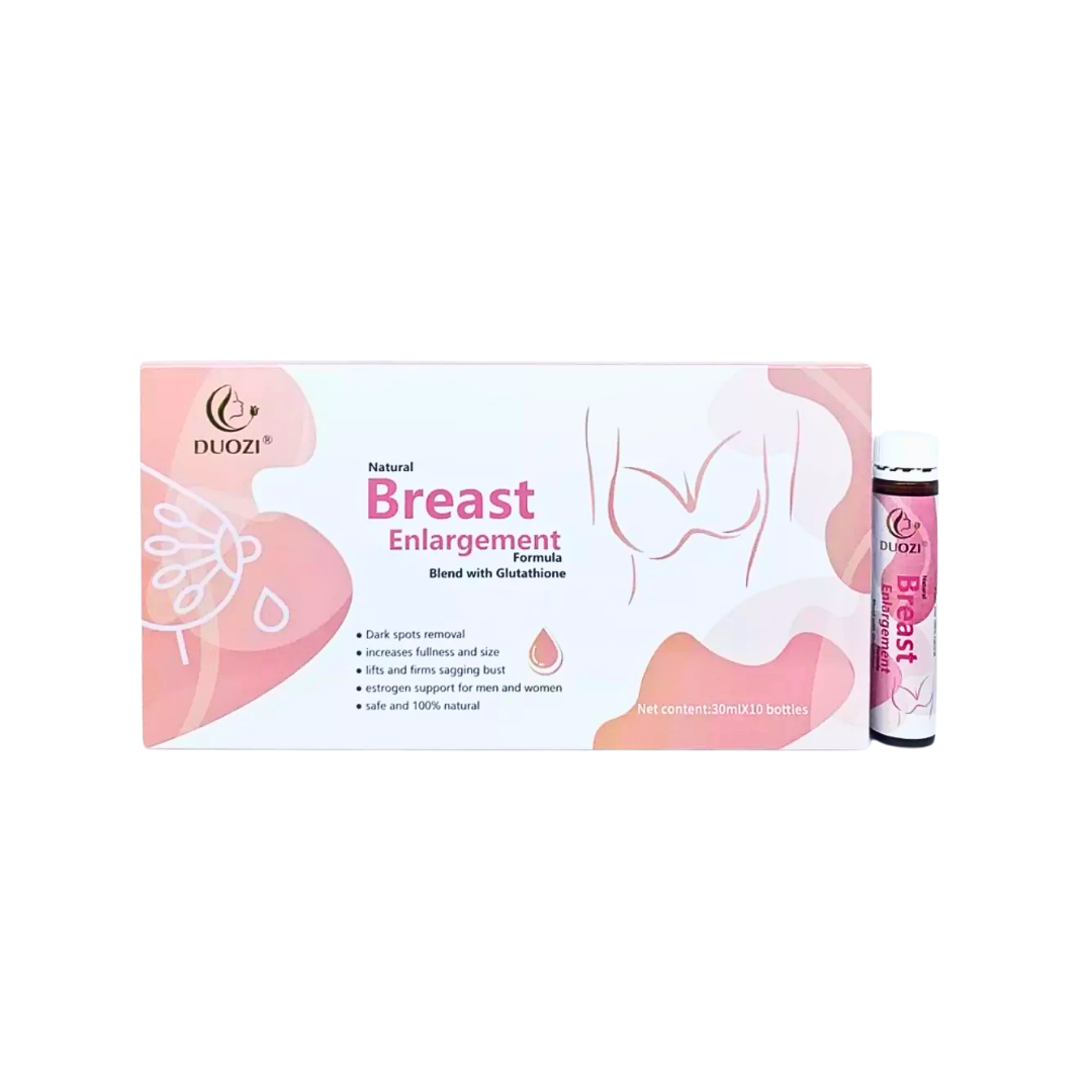 Duozi Natural Breast Enlargement Drink With Glutathione 30ml x 10 Bottles