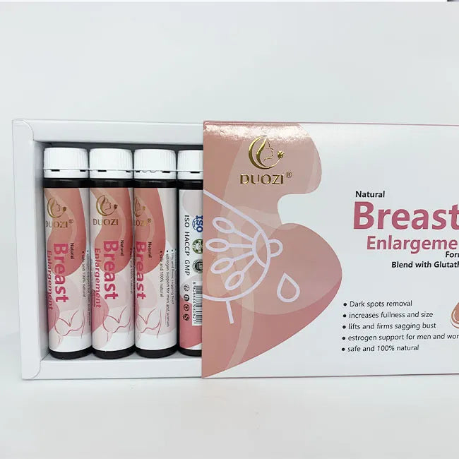 Duozi Natural Breast Enlargement Drink With Glutathione 30ml x 10 Bottles