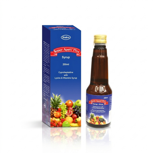 Super Apeti Plus Syrup (200ml) – Appetite Stimulant & Vitamin.