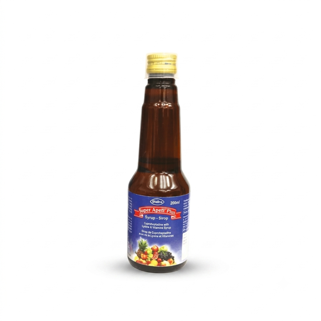 Super Apeti Plus Syrup (200ml) – Appetite Stimulant & Vitamin.