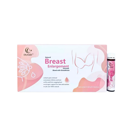 Duozi Natural Breast Enlargement Drink With Glutathione 30ml x 10 Bottles