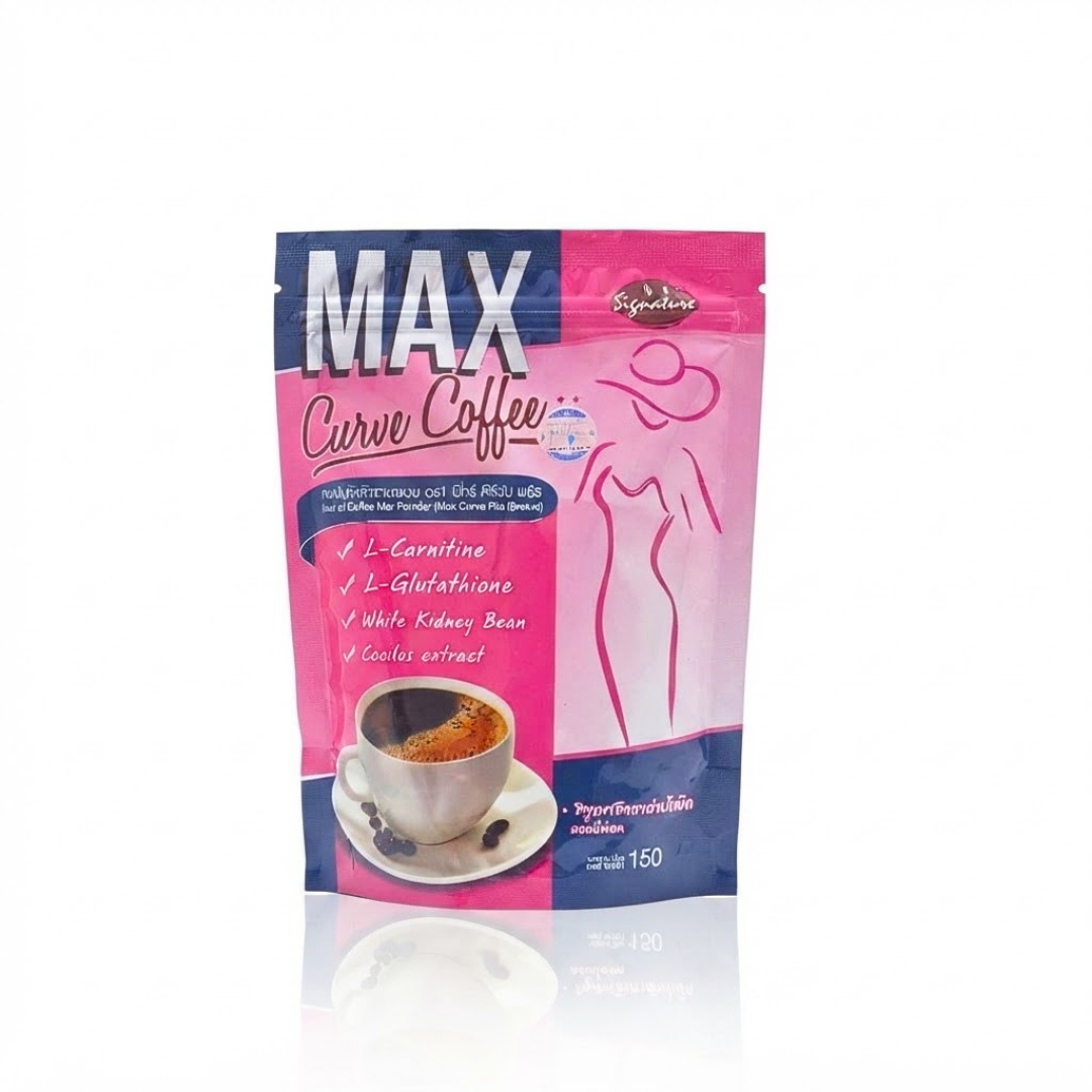 Max Curve Coffee- Instant Coffee Mix, 10 Satchets